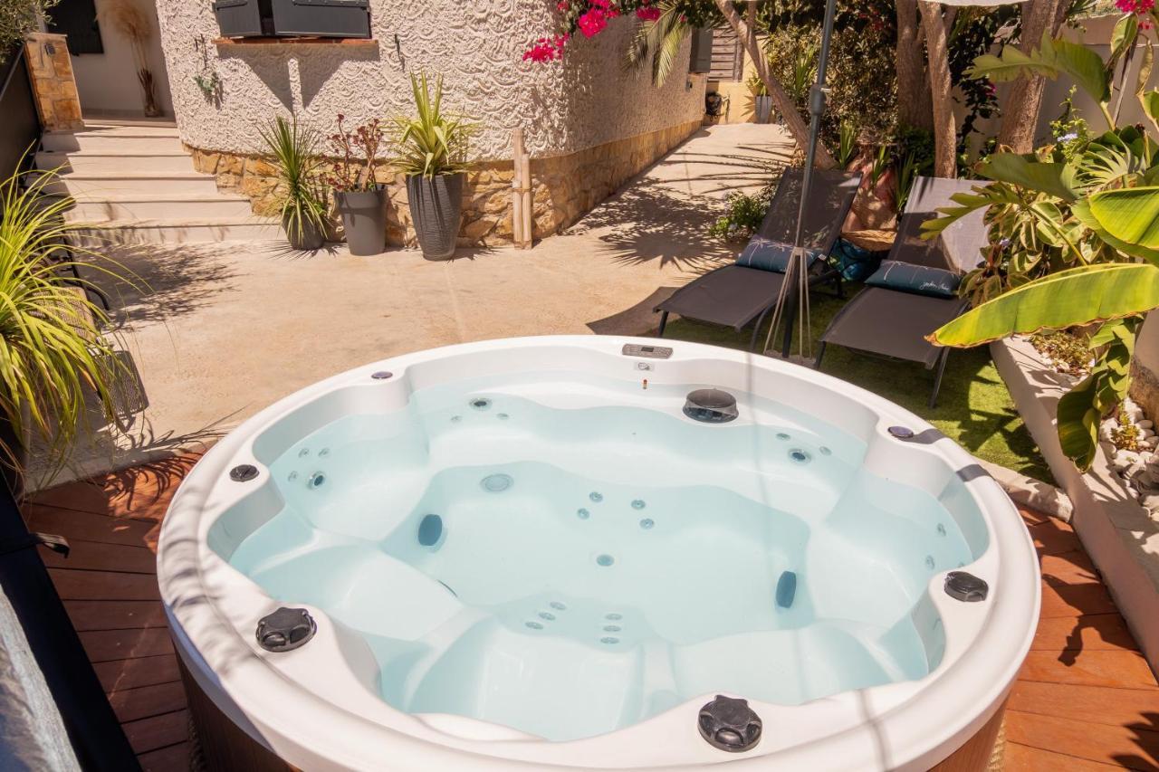 L'Oursinade - Jolie Maison Avec Jacuzzi Et Jardin Bandol Luaran gambar